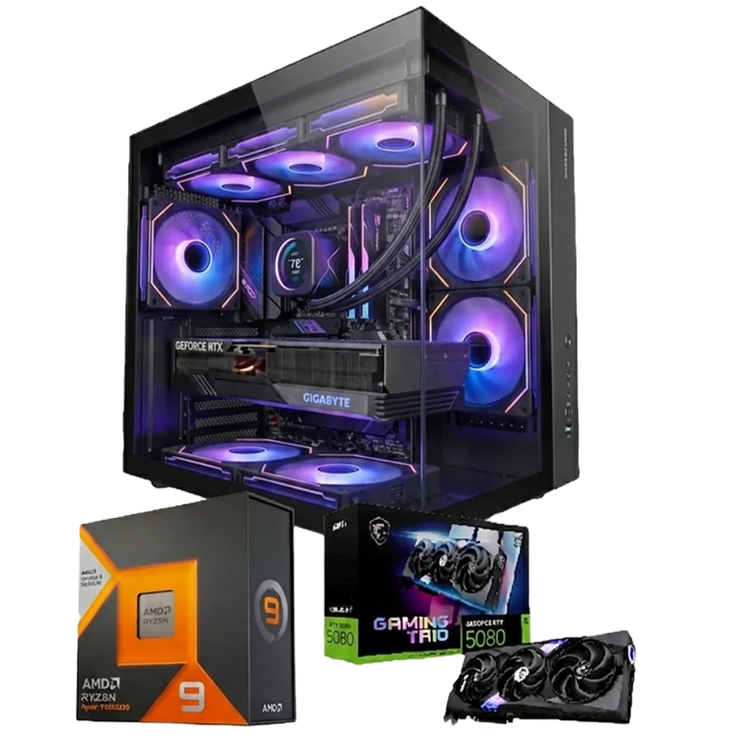 VENOM Ryzen 9 9950X3D, RTX 5080 16GB, DDR5 32GB