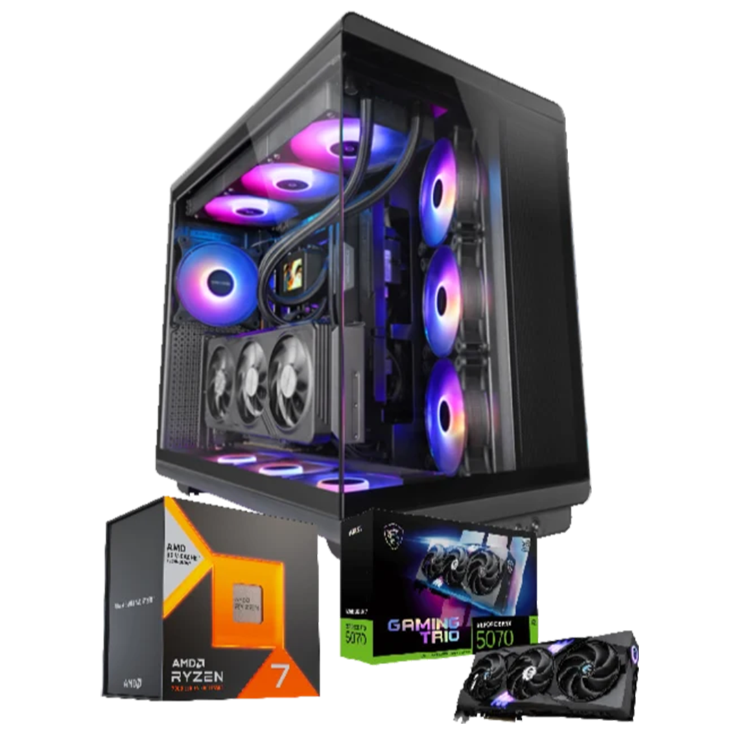 THANOS, Ryzen 7 7800x3d, RTX 5070 12GB, DDR5 32GB