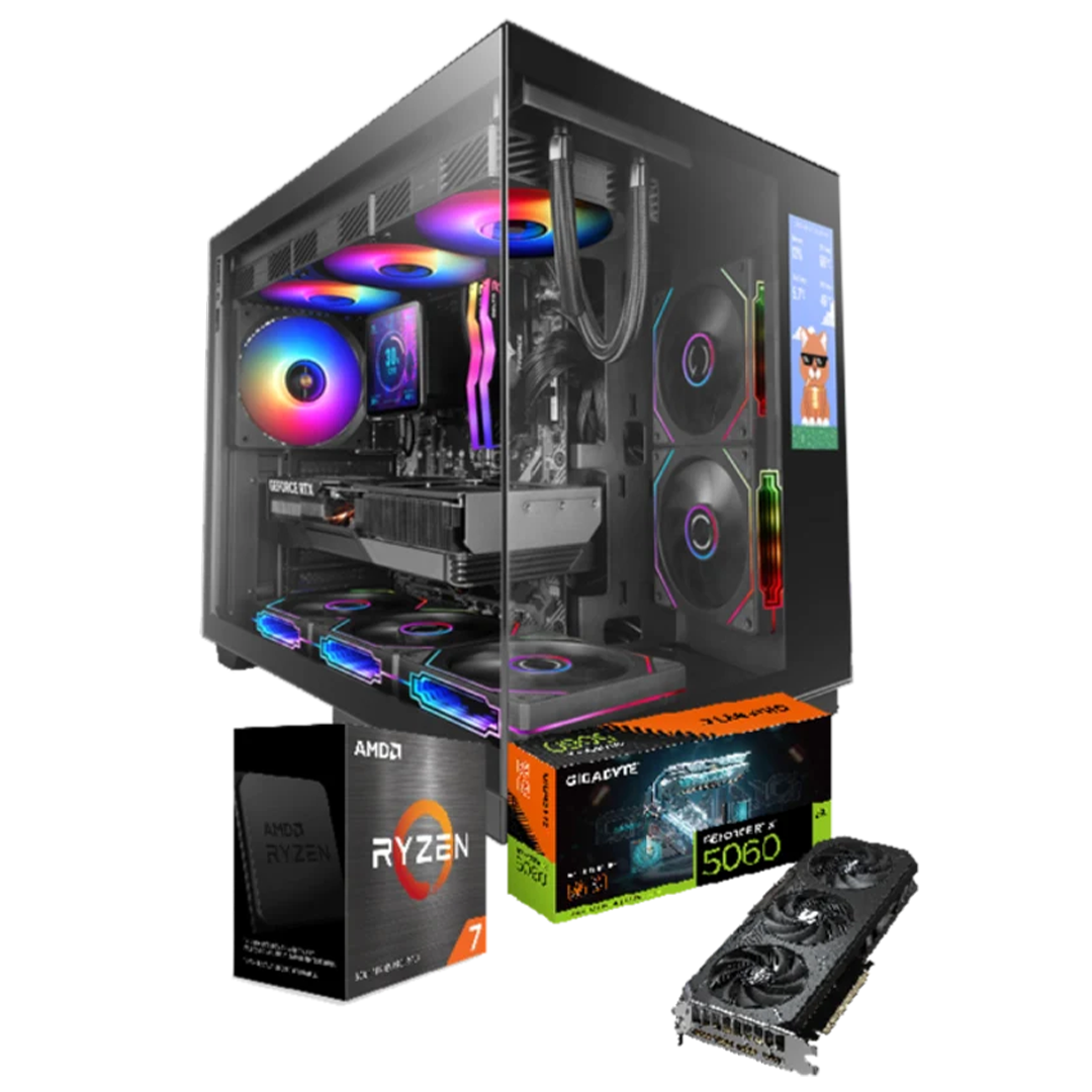 ATHENA, Ryzen 7 5800x, RTX 5060 8GB, DDR4 32GB