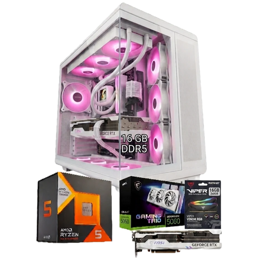 ESCANOR Ryzen 5 7500x3d, RTX 5060 8GB, DDR5 16GB