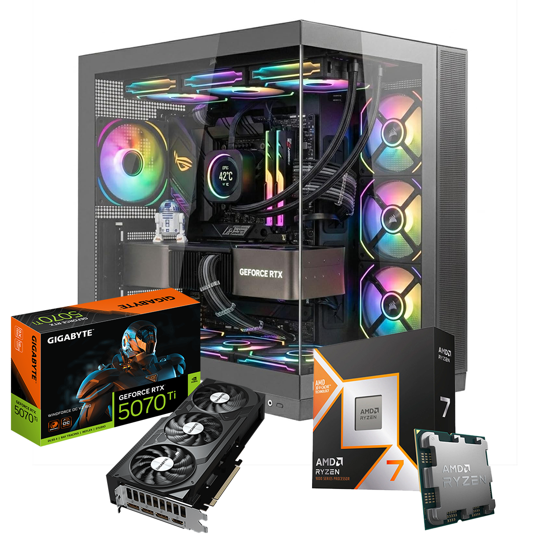 SOLDIER, Ryzen 7 9800x3d, RTX 5070ti 16GB, DDR5 32GB